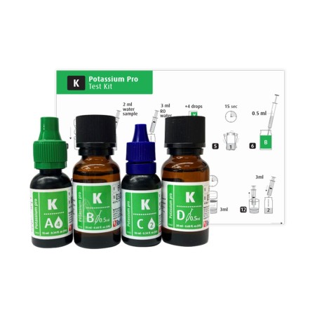Red Sea Kalium Pro Test Kit - Test per la Misurazione del Potassio - 40 misurazioni