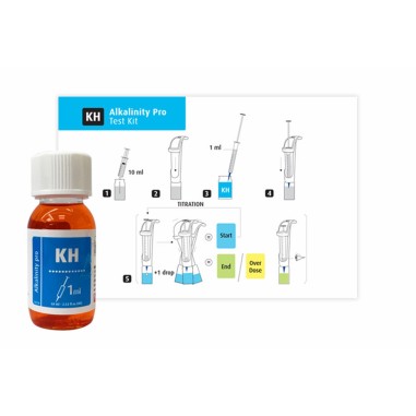 Red Sea Reef Foundation Pro Test Kit Ca/Kh/Mg - Test per la Misurazione del Calcio, KH e Magnesio