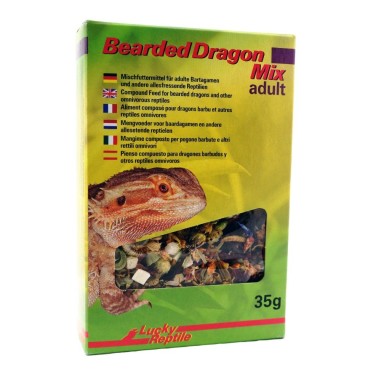 Lucky Reptile Bearded Dragon Mix Adult - mangime base per Draghi Barbuti adulti