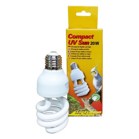 Lucky Reptile Compact UV Sun 20w - lampada UV con attacco E27 per rettili