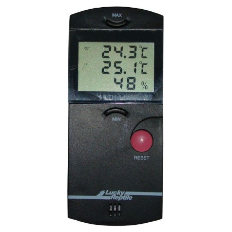 Lucky Reptile ThermoHygrometer Deluxe Pro - misuratore digitale combinato di temperatura e umidità