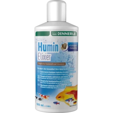Dennerle Humin Elixier - estratto di ontano e foglie di mandorlo