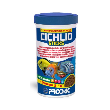 Prodac Cichlid Sticks - Alimento in Stick per Ciclidi