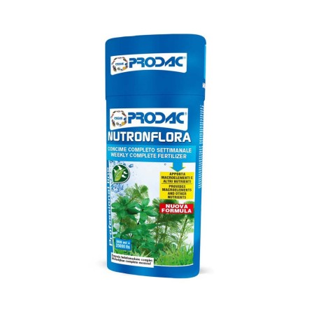 Prodac Nutronflora - Fertilizzante Stimolatore della Crescita per Piante d'acqua Dolce