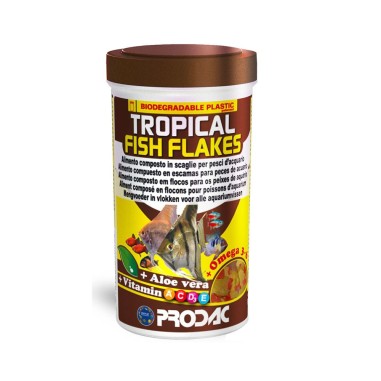 Prodac Tropical Fish Flakes - Alimento Base per...