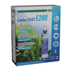 Dennerle 2972 Carbo Start E200 - Impianto CO2 con Bombola non Ricaricabile da 500gr