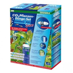 Dennerle 3077 - Impianto di CO2 Evolution Space 300 - Con Bombola Ricaricabile da 500gr - per Acquari fino a 300 Litri