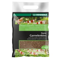 Dennerle 5913 Nano Garnelenkies Sulawesi Schwarz – Ghiaia per gamberetti - 2 kg
