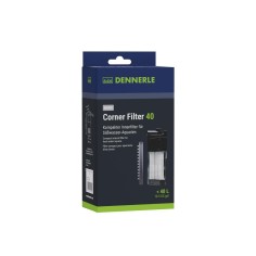 Dennerle 5925 - Nano Filtro angolare - Filtro angolare compatto e ad alto rendimento per mini-acquari