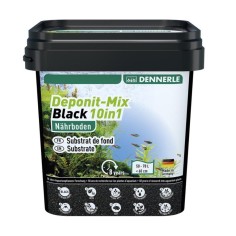 Dennerle Deponit Mix Black 10in1 - fondo fertile per acquari