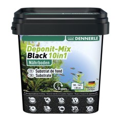 Dennerle Deponit Mix Black 10in1 - fondo fertile per acquari