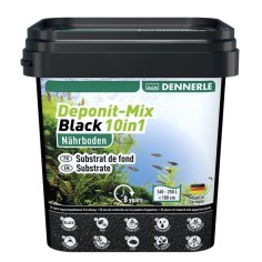 Dennerle Deponit Mix Black 10in1 - fondo fertile per acquari