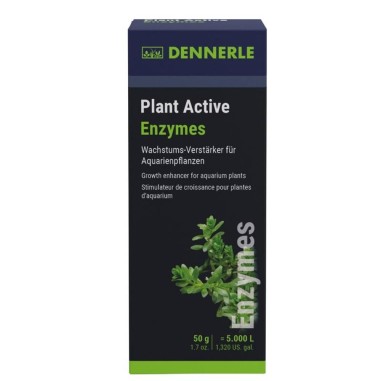 Dennerle Plant Active Enzymes 50gr - integratore di enzimi per piante acquatiche