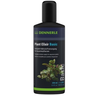 Dennerle Plant Elixir Basic - fertilizzante completo per piante acquatiche
