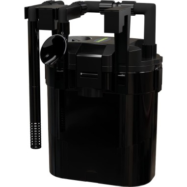 Dennerle Scaper's Flow Black - filtro esterno con aggancio bordo vasca per acquari da 30 a 120L