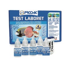 Prodac Test Laboret - Test 4 in 1 per il Controllo di PH - GH - KH -NO2 in Acqua Dolce e Marina 2
