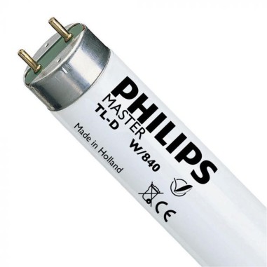 Philips Lampada T5 serie 840 al Trifosforo 8watt Neon Ideale per la Crescita delle Piante in Acqua Dolce 4000°k