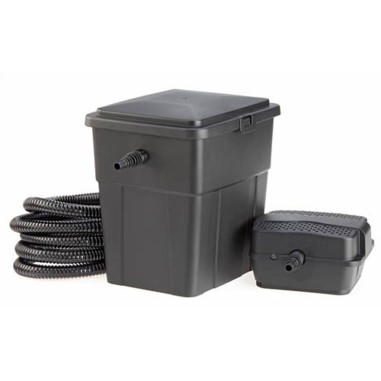 Pontec PondoClear Set 4000 - kit filtro biologico con UV e pompa per laghetti fino a 4000 litri