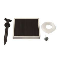 Pontec PondoSolar Air 150 Plus - aeratore per laghetto a energia solare con batteria ricaricabile
