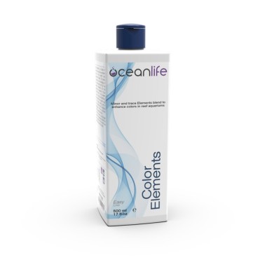 OceanLife Color Elements - integratore di elementi di traccia liquido per acquari marini