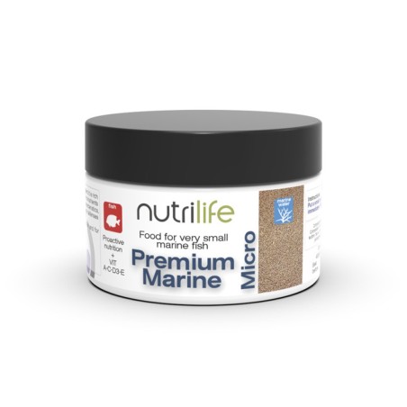OceanLife Premium Marine Micro Pellet 100ml/55gr - alimento in micropellet per piccoli pesci marini