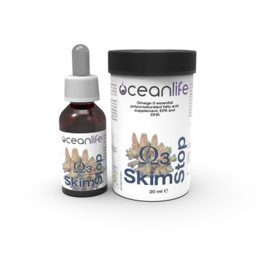 OceanLife Skim Stop Omega-3 20ml - integratore di acidi grassi essenziali per pesci e coralli