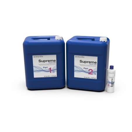 OceanLife Supreme Liquid Salt Parte 1 20L/24kg + Parte 2 20L/24kg + Parte 3 340ml - sale liquido di nuova formulazione