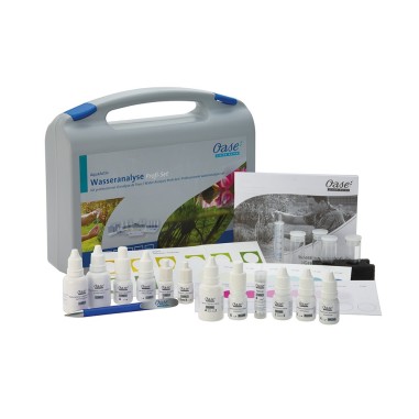 Oase AquaActiv Profi-Test 8in1 - valigetta professionale per l'analisi dell'acqua nei laghetti