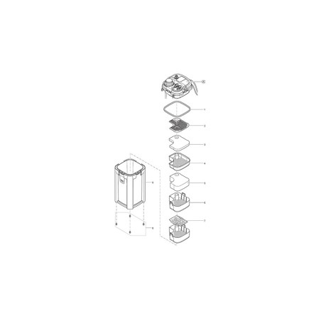 Oase BioMaster Thermo - filtro esterno con riscaldatore per acquari Oase BioMaster Thermo - filtro esterno con riscaldatore per acquari
