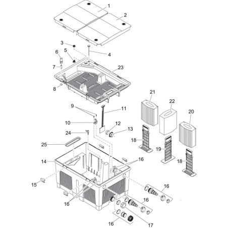 Oase BioSmart Set - kit filtro biologico con UV e pompa per laghetti Oase BioSmart Set - kit filtro biologico con UV e pompa per laghetti
