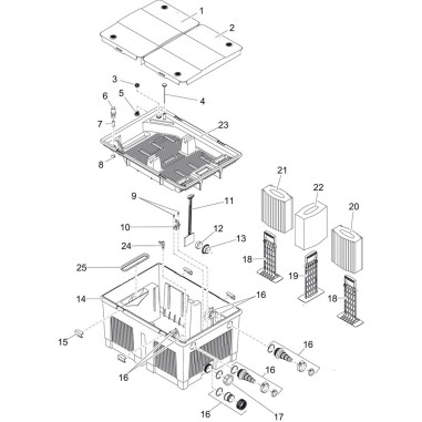 Oase BioSmart Set - kit filtro biologico con UV e pompa per laghetti
