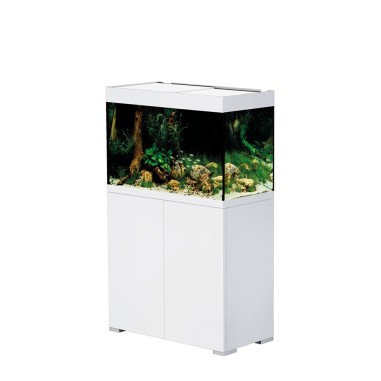 Oase StyleLine 175 Set - acquario 160L cm80x40x55h completo di illuminazione LED, filtro, riscaldatore e supporto