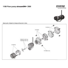 Eheim StreamON+ - Pompa di movimento con funzione 3D - 3500 2