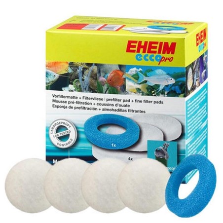 EHEIM 2616320 Ricambio Spugne per Filtri EccoPro 2032/2034/2036 (quattro bianche una blu)