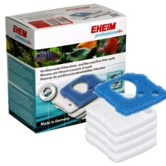 EHEIM 2617710 Ricambio Set Spugne per filtri Professionel 4+ 250/350/350e/600 (quattro bianche una blu)