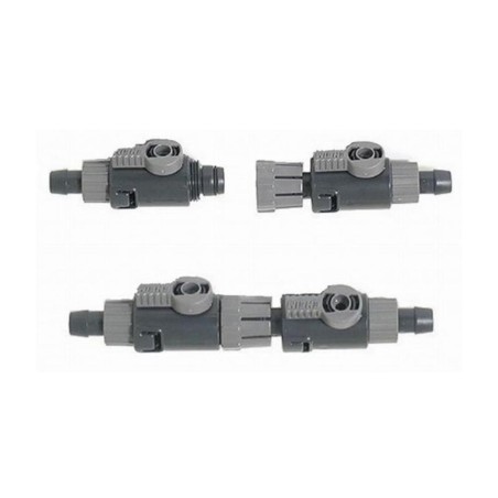 EHEIM 4003412 - Rubinetto Doppio Regolabile per Tubi 9/12 Sgancio Rapido