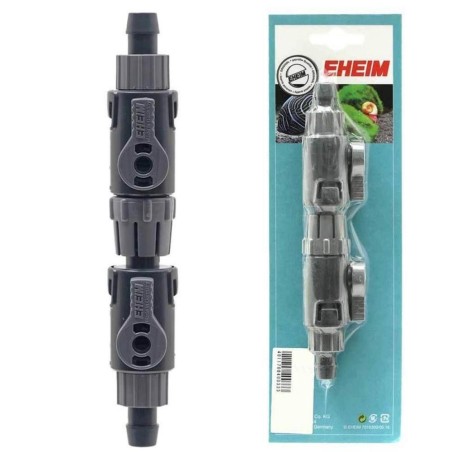 EHEIM 4006410 - Rubinetto Doppio Regolabile per Tubi 19/27 Sgancio Rapido