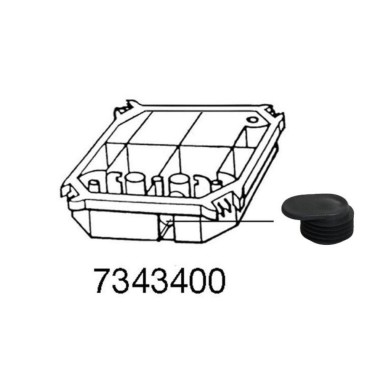 Eheim 7343400 Ricambio Filtri Esterni 2227/2229/2327/2329/2226 e Experience 350
