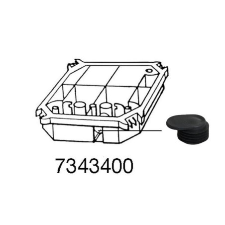Eheim 7343400 Ricambio Filtri Esterni 2227/2229/2327/2329/2226 e Experience 350