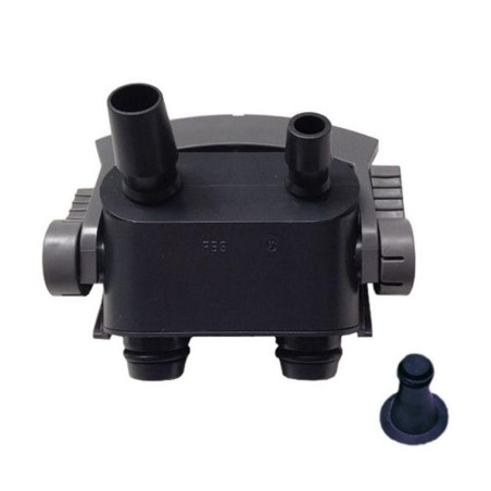 EHEIM 7444550 Ricambio Rubinetto Completo uscita in-out per Filtri 2226 2328