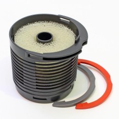 Eheim 7444610 Ricambio Cestello con Spugna per Prefiltro Antisporco e Filtri Interni Biopower 160/200/240