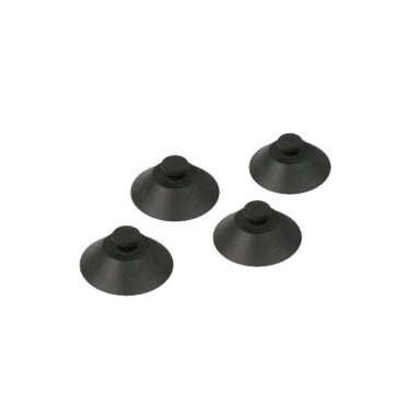 Eheim 7445848 Ricambio Ventose per Pompe Compac 300/600/1000, Skim350 e Aqua60/160/200 - 4 Pezzi