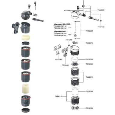 Eheim Biopower Filtro Interno Modulare