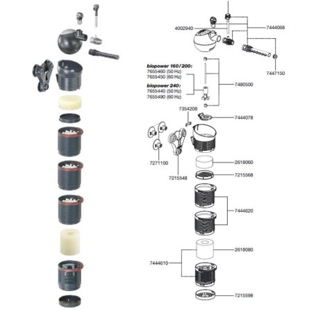 Eheim Biopower Filtro Interno Modulare