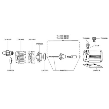 Eheim Pompa - Pompa centrifuga multiuso ad alte prestazioni per uso sommerso
