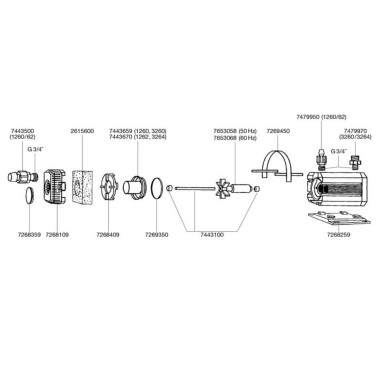 Eheim Pompa - Pompa centrifuga multiuso ad alte prestazioni per uso sommerso