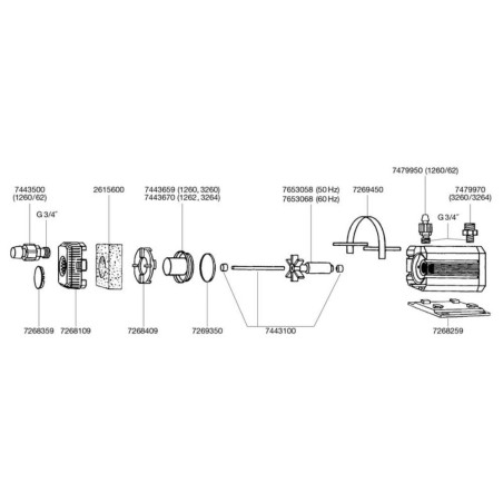 Eheim Pompa - Pompa centrifuga multiuso ad alte prestazioni per uso sommerso