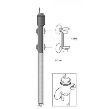 Eheim-Jager ThermoControl - Riscaldatore