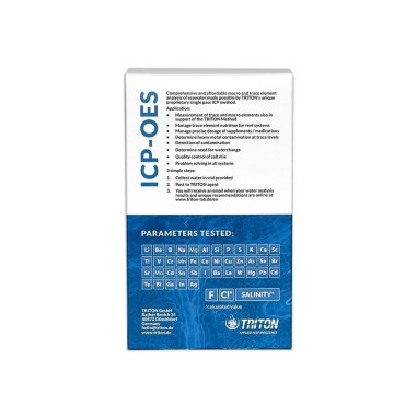 Triton Lab Professional Water Analysis ICP-OES - Test Professionale di tutti i Parametri per Acquari Marini