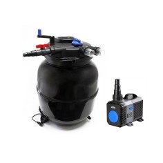 SunSun Kit ECO CPF fino a 50000 litri con filtro pressurizzato, UV-C e pompa a risparmio energetico